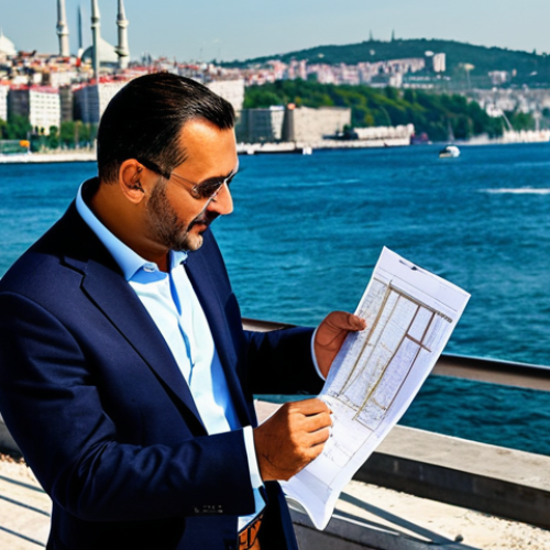 **

A professional architect, fully clothed in a stylish yet modest business casual outfit, reviewing blueprints on a sunny construction site in Istanbul. Bosphorus in the background. Perfect anatomy, correct proportions, natural pose, professional photography, high quality, safe for work, appropriate content, family-friendly.

**