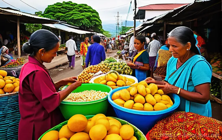 동티모르의 우기와 건기 - An idyllic scene on a pristine golden beach of Atauro Island, East Timor, during the dry season. The... 동티모르의 우기와 건기 - An idyllic scene on a pristine golden beach of Atauro Island, East Timor, during the dry season. The...