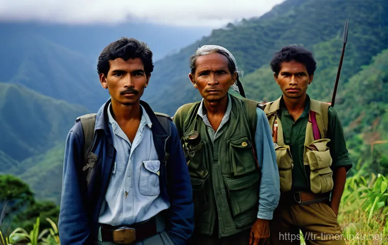 동티모르와 인도네시아 관계 - **Prompt 1: Cultural Blend in Colonial East Timor**
"A vibrant, richly detailed scene capturing ... 동티모르와 인도네시아 관계 - **Prompt 1: Cultural Blend in Colonial East Timor**
"A vibrant, richly detailed scene capturing ...