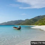 동티모르 여권 발급 절차 - **Prompt:** A serene, wide-angle shot of an adult individual (gender neutral) standing on a pristine...